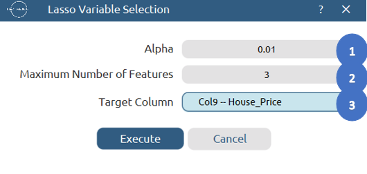 Lasso configuration